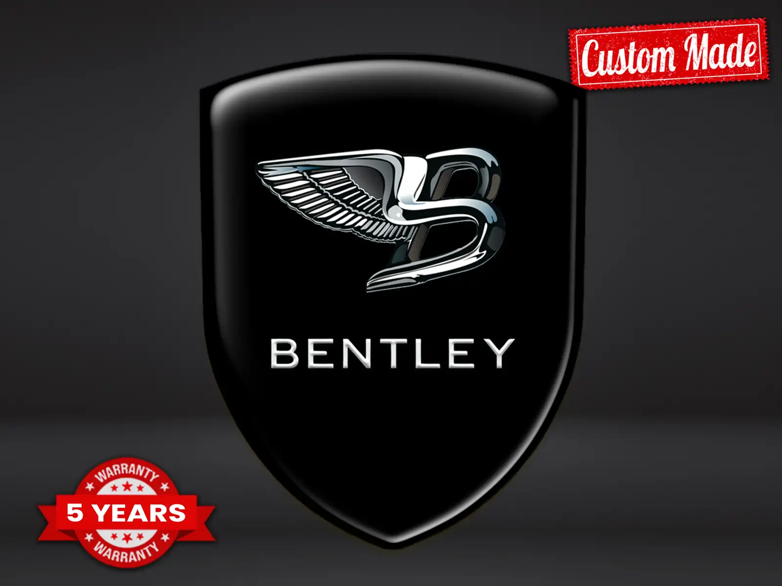 Bentley Badges Auto Pro Max Robustes Élégants Performance